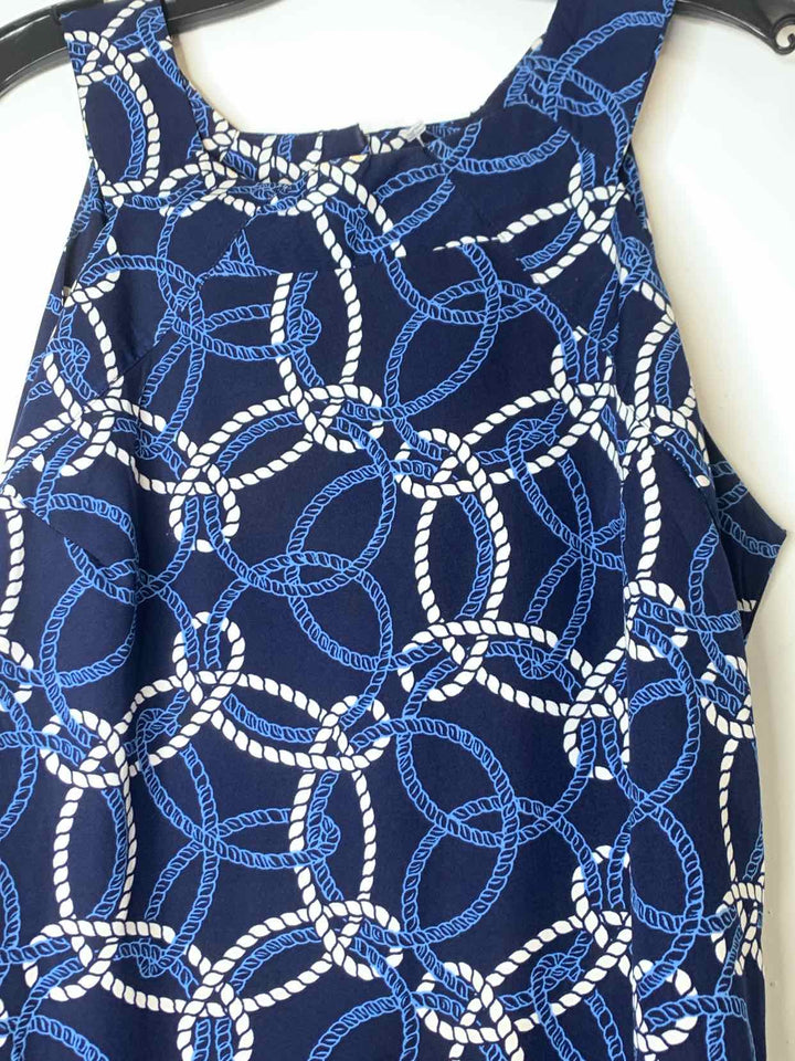 Women Size M Navy sleeveless dress