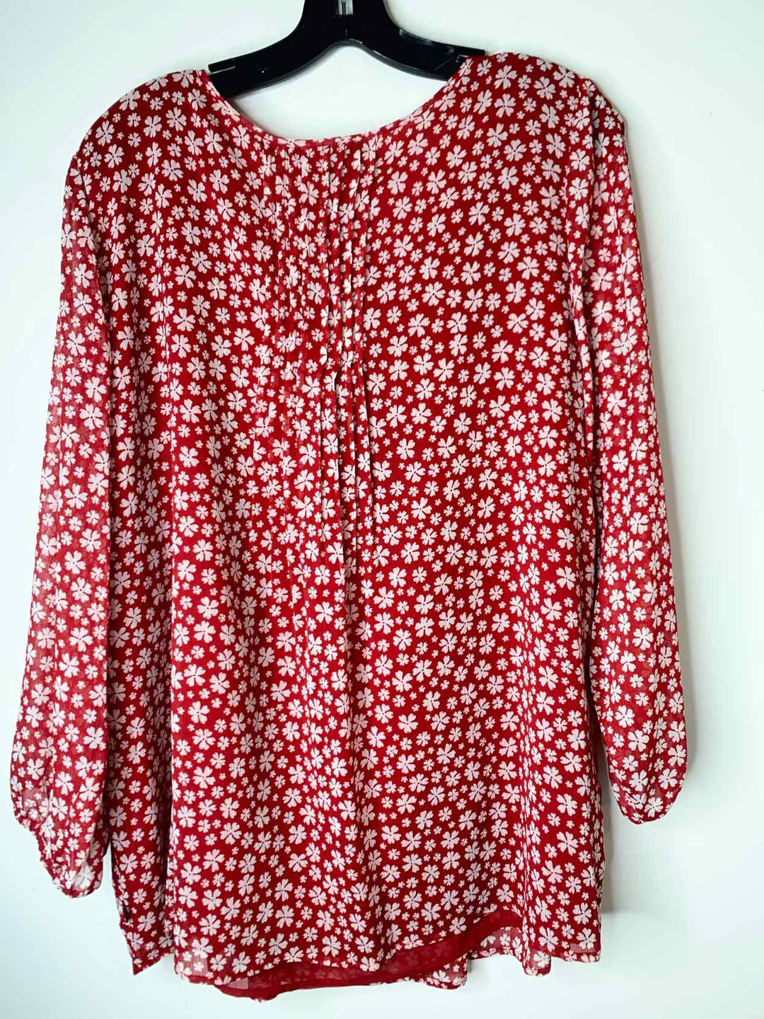 Tommy Hilfiger Women Size 1X Red long sleeve top