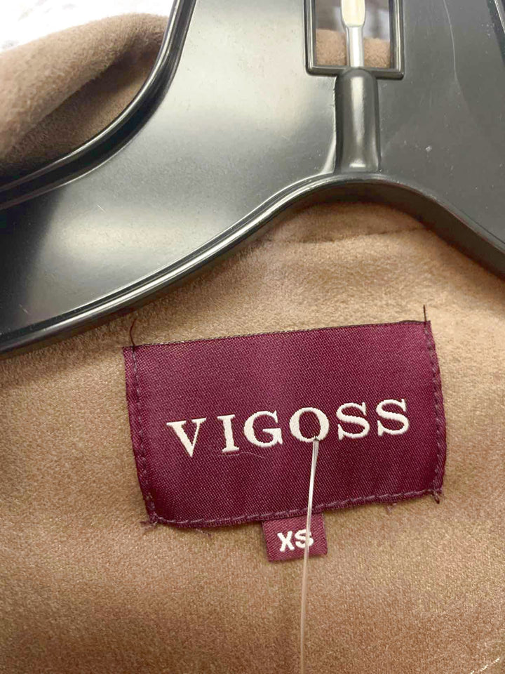 Vigoss taupe Women Size XS jacket