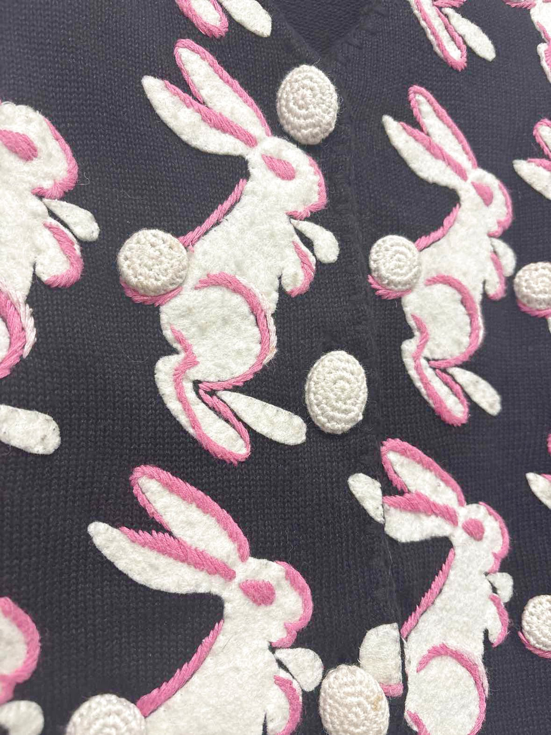 Michael Simon Size S Black and Pink sweater