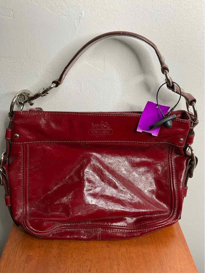 Coach Red shoulder bag