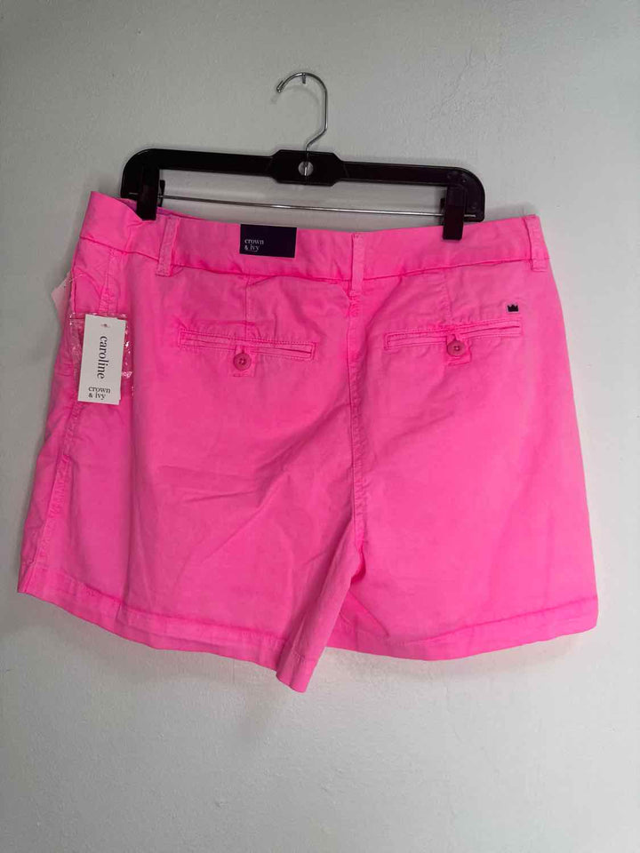 Crown & Ivy Size 12 Hot Pink NWT Caroline casual