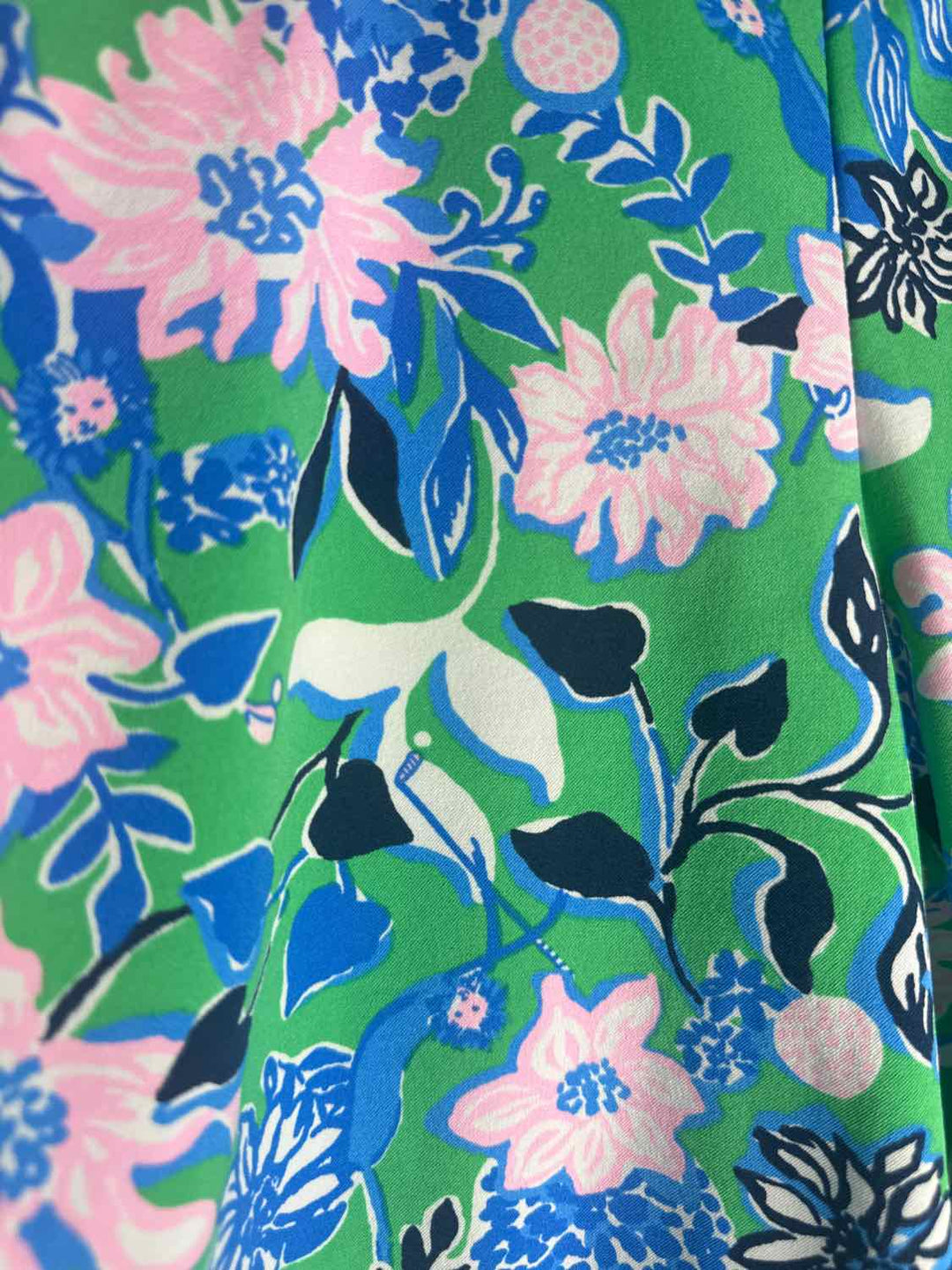Lilly Pulitzer Size 4 Green Floral casual