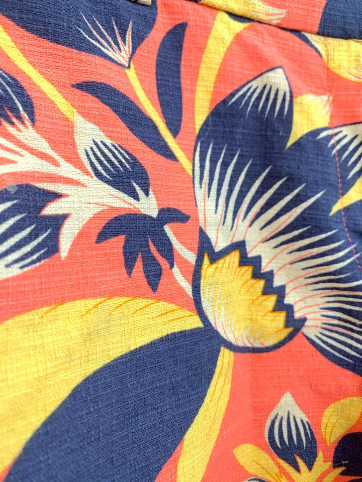 J Crew Size 4 Orange Floral casual
