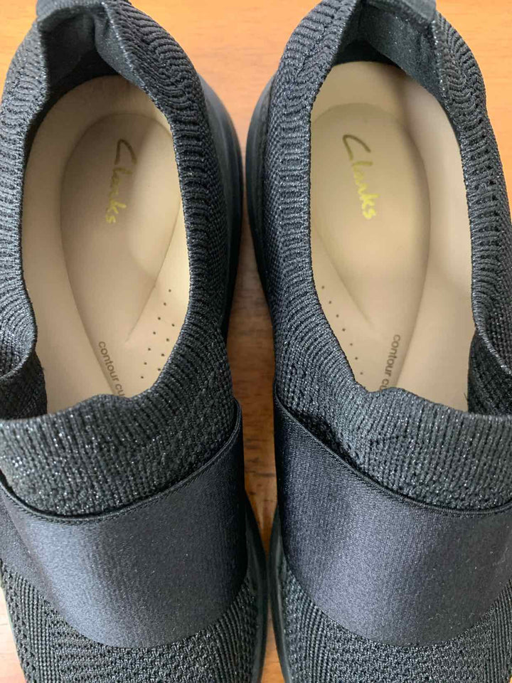 Clarks Black W Shoe Size 9.5 athletic sneaker