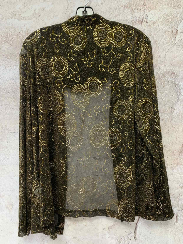 R& M Richards Size XL Black and Gold cover-Up