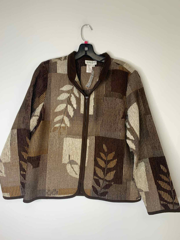 Coldwater Creek Brown Women Size PM sweater