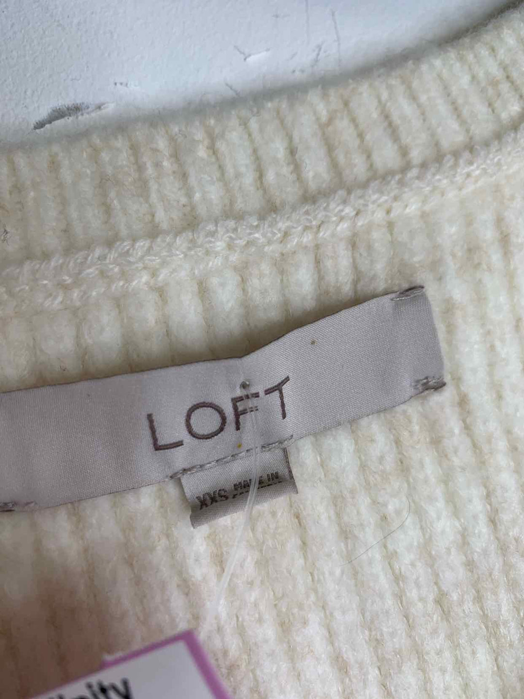 Loft Ivory Women Size XXS sweater