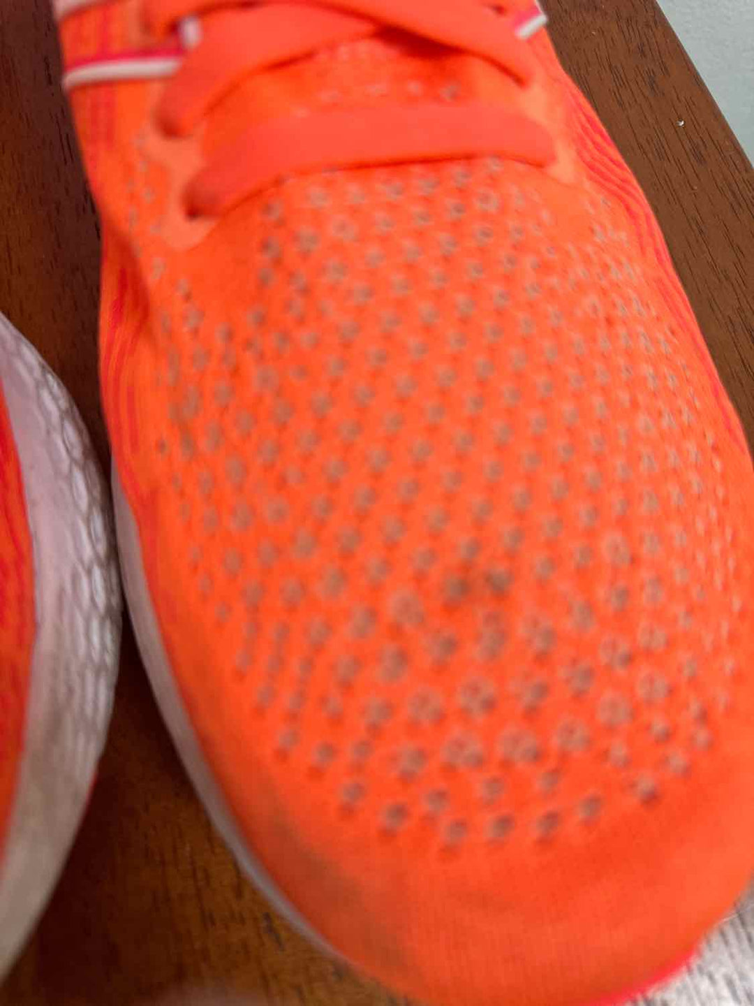 New Balance Shoe Size 9.5 Orange athletic sneaker
