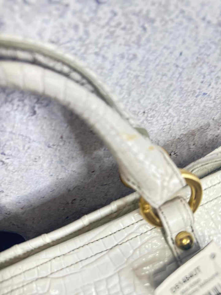 Brahmin White shoulder bag