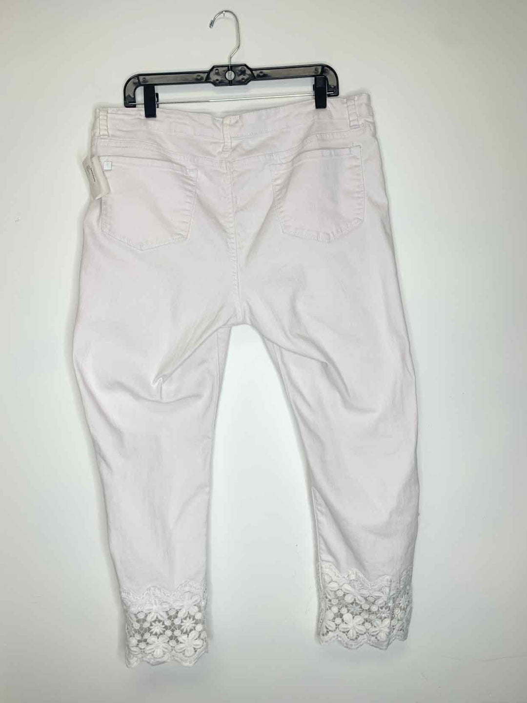 Women Size 16 Pappagallo White Jeans