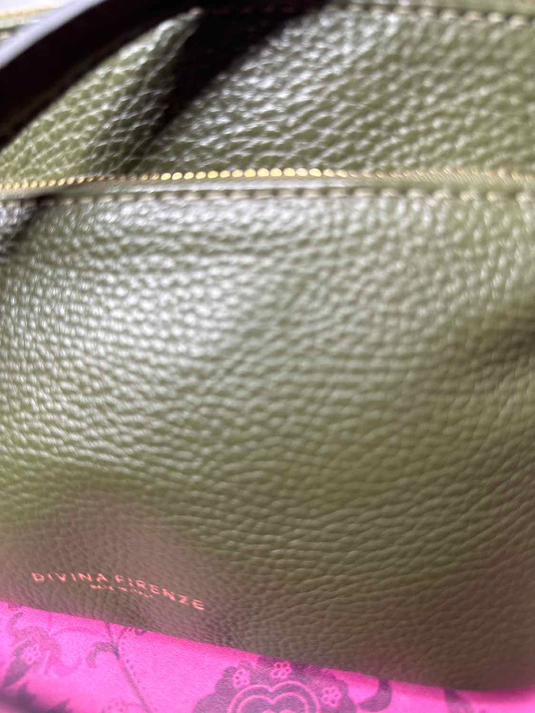 Divina Firenze Green shoulder bag