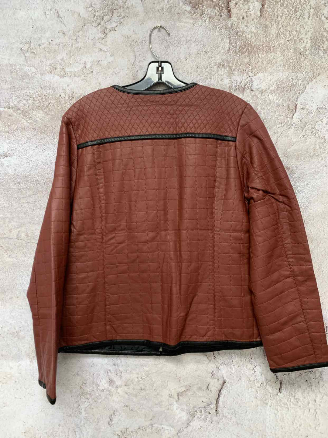 Joan Rivers rust Women Size 12 jacket