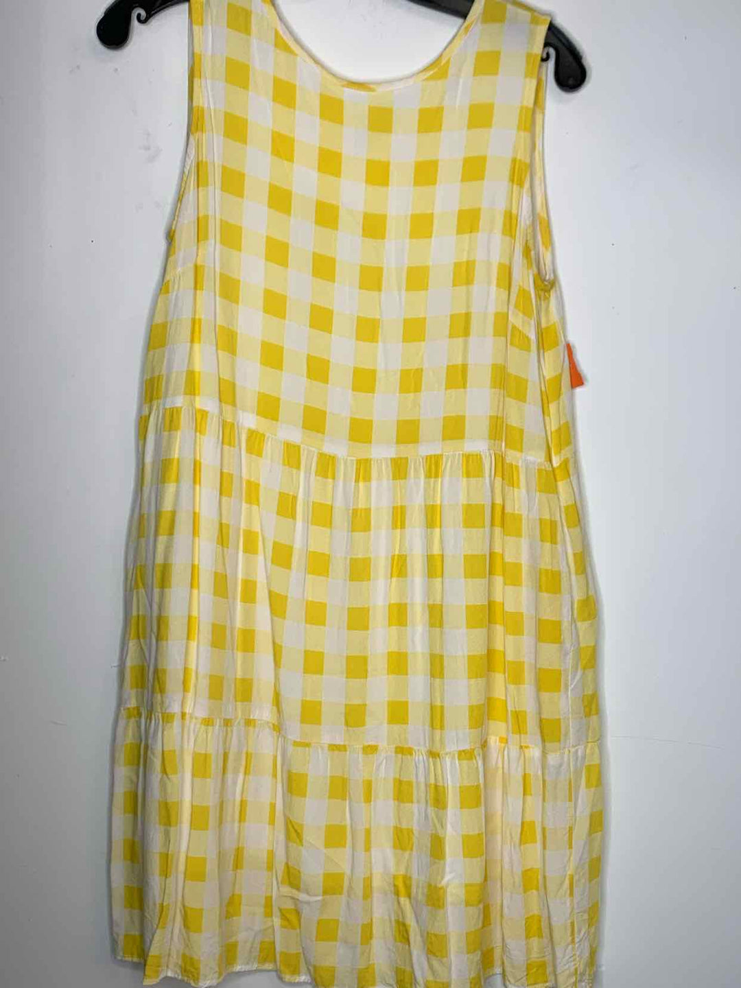 Women Size M Yellow sleeveless dress