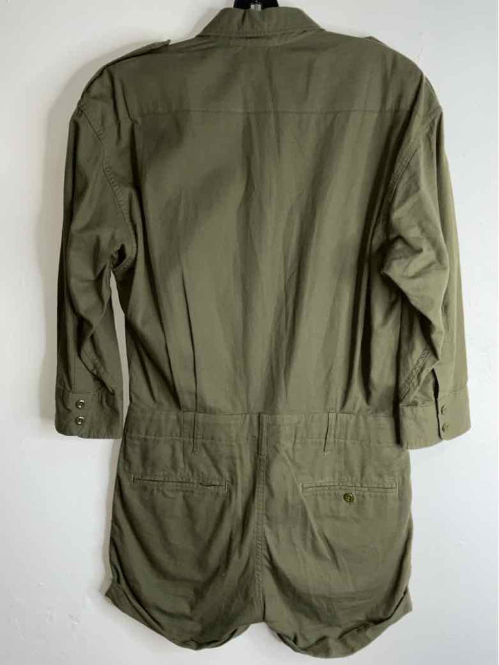 NLST Size S Green Collar romper