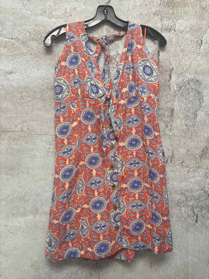 Maeve Size L Orange sleeveless dress