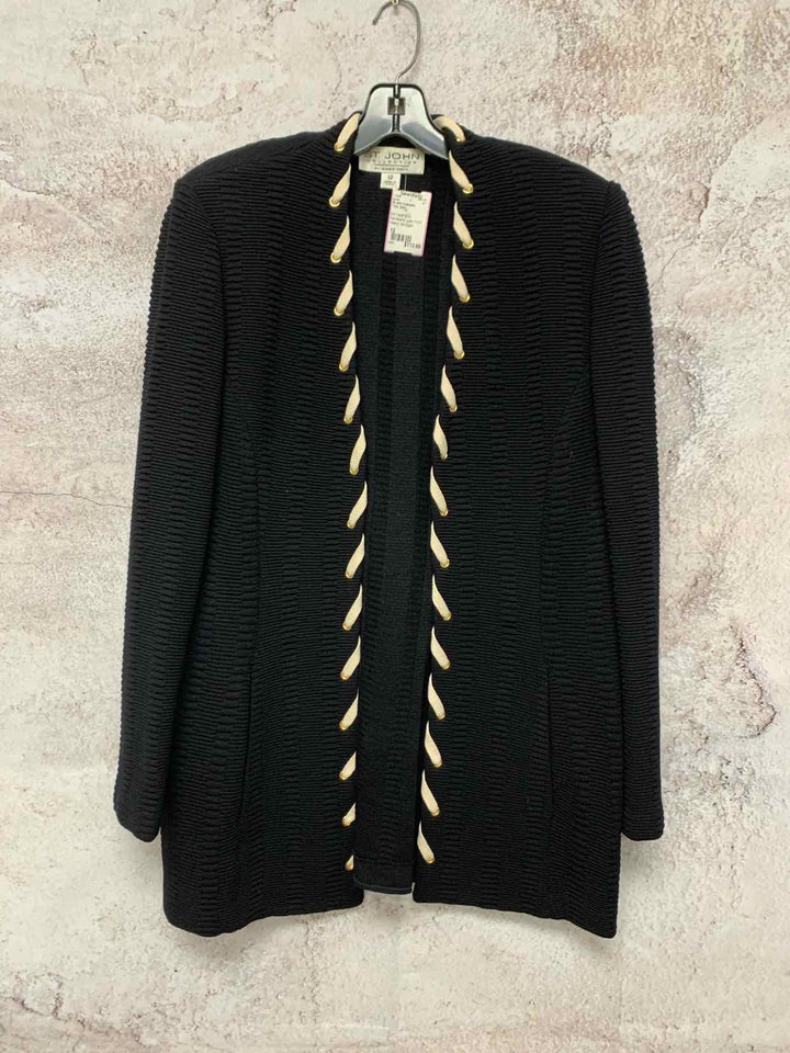 St John Collection Black Women Size 12 jacket
