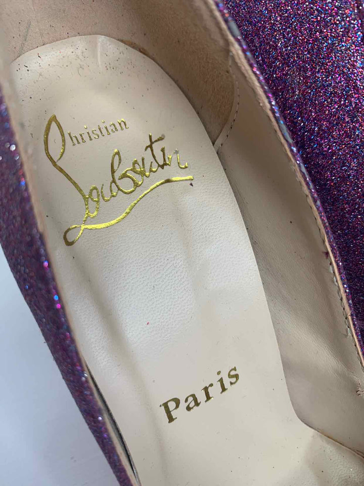 Christian LouBoutin purple W Shoe Size 7 high heel