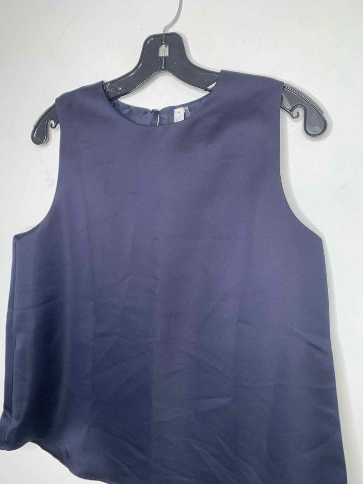 Glam Women Size M Navy sleeveless