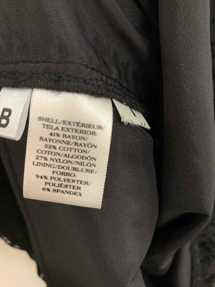 Women Size 8 Ann Taylor Black short sleeve