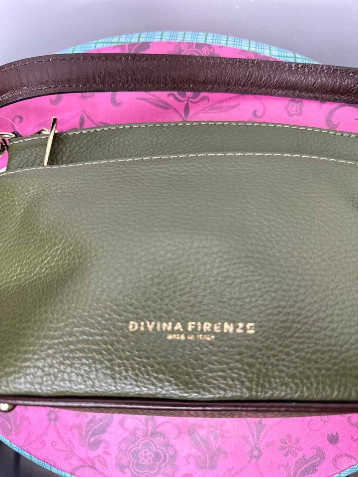 Divina Firenze Green shoulder bag