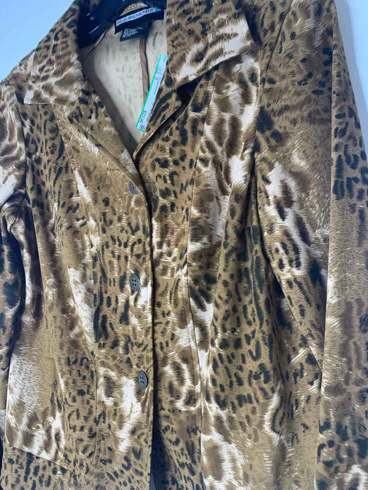 Requirements Women Size S Animal Print long sleeve top