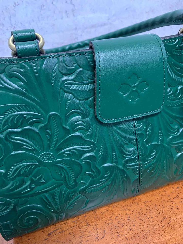 Patricia Nash Green shoulder bag
