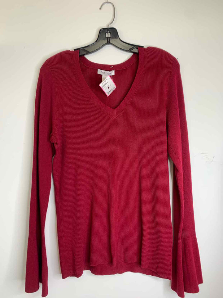 White Black Market Women Size XL Red long sleeve top