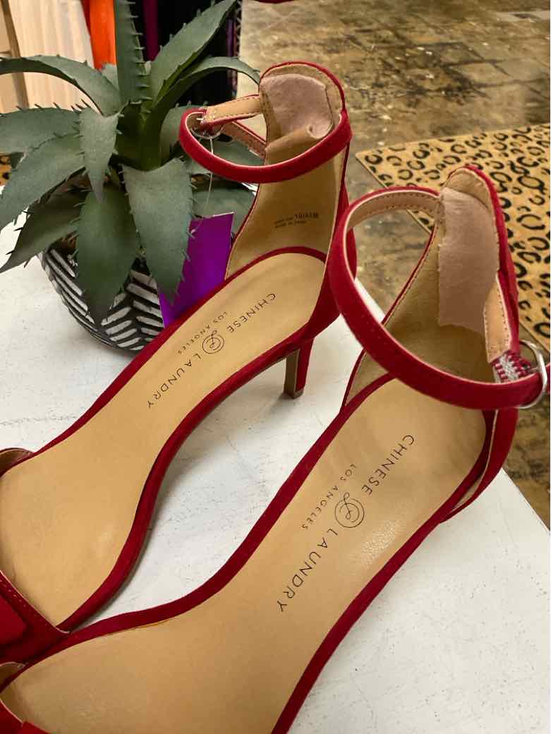Chinese Laundry Shoe Size 10 Red high heel