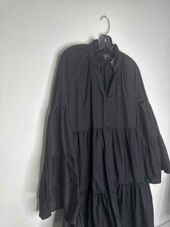 POSH COUTURE Size S Black long sleeve dress