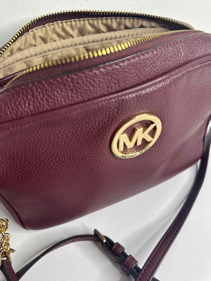 Michael Kors Burgundy crossbody