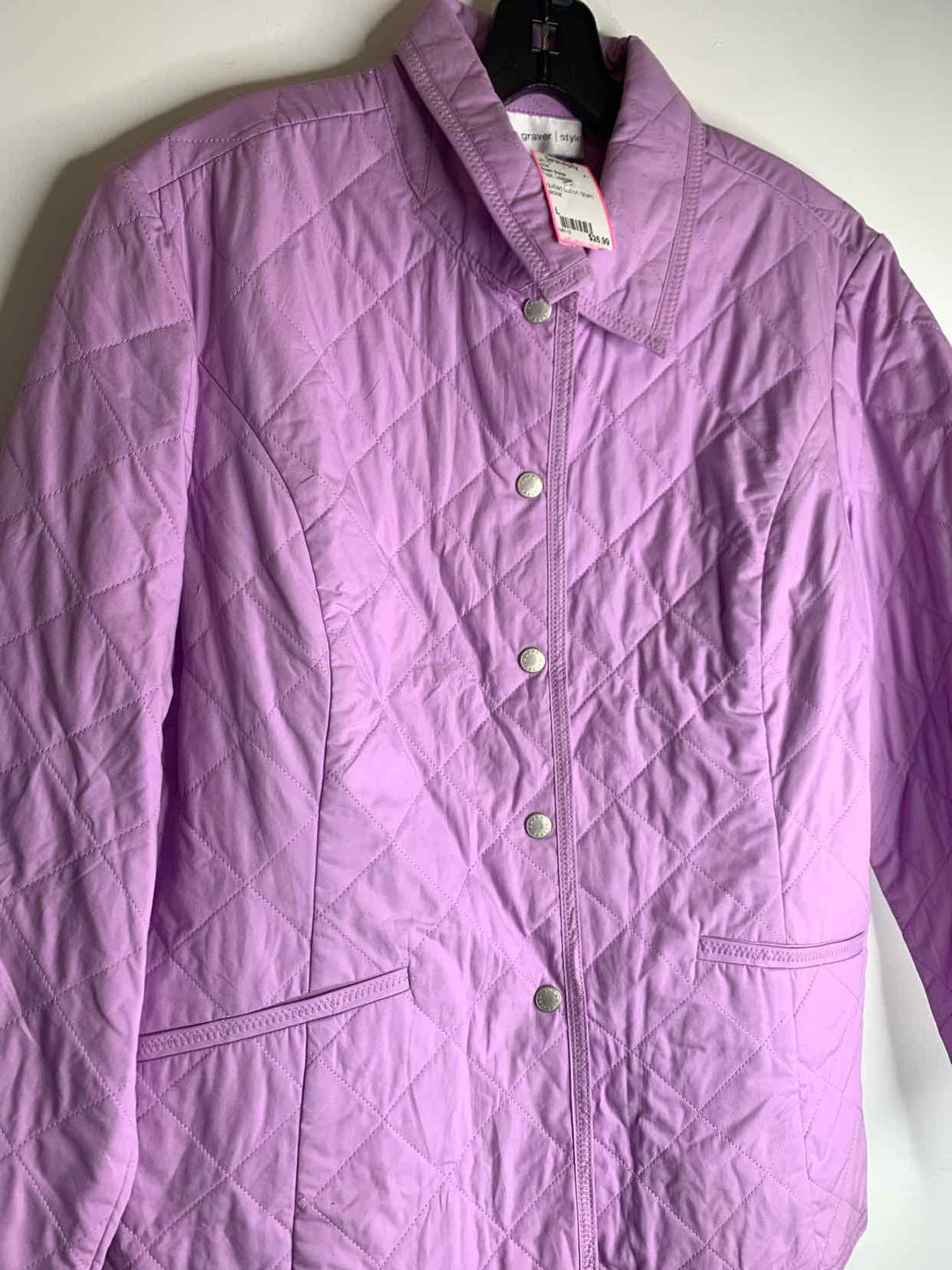 Susan Graver Lavender Women Size L jacket