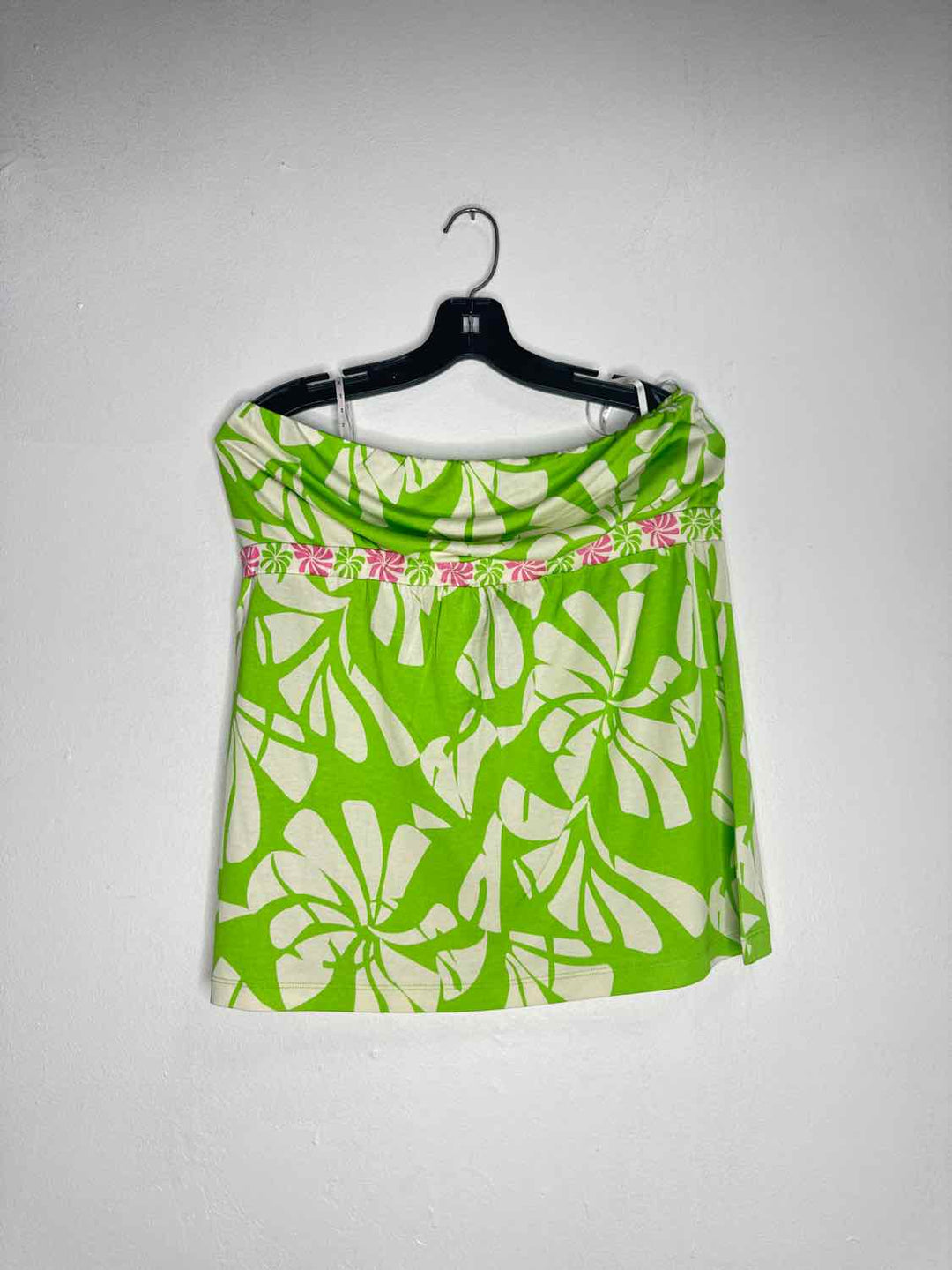 Lilly Pulitzer Size L Lime Green NWT Pink sleeveless