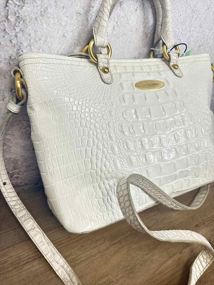 Brahmin White shoulder bag