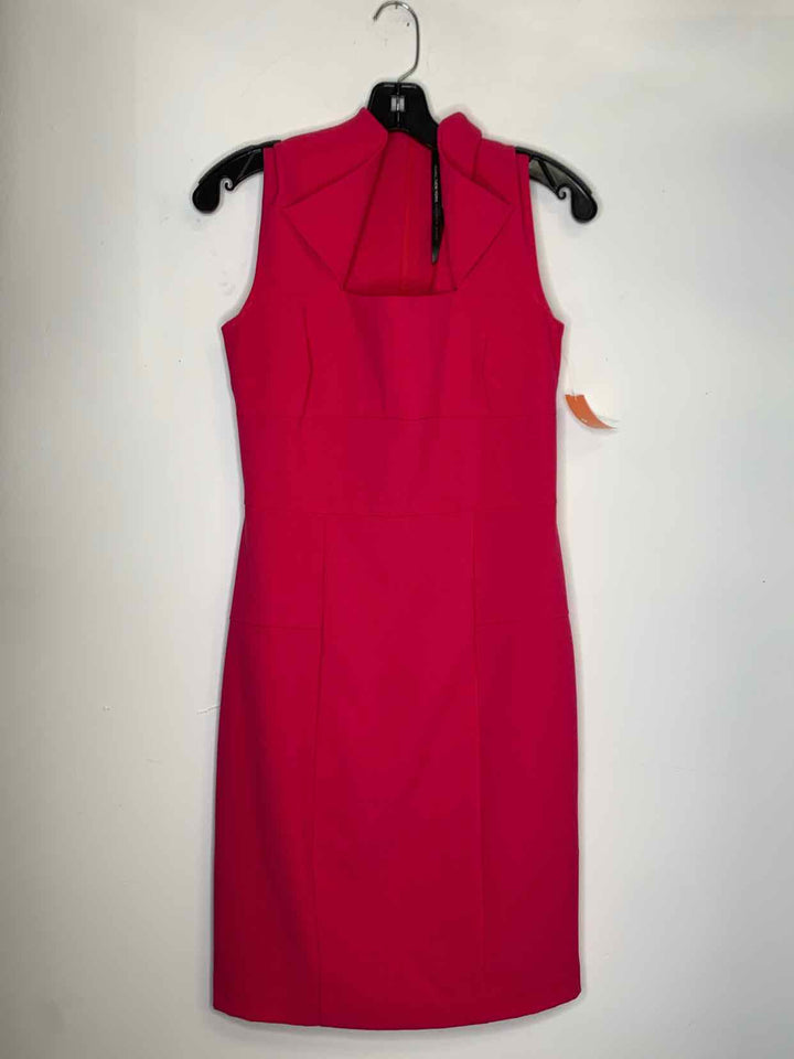Women Size 4 Marc New York Hot Pink sleeveless dress
