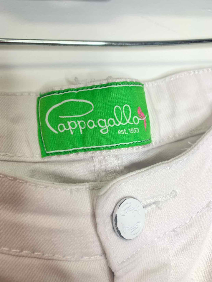 Women Size 16 Pappagallo White Jeans