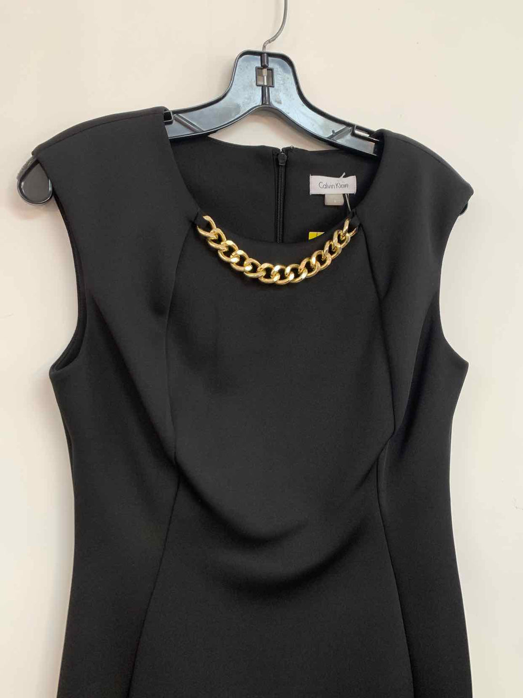 Women Size 8 Calvin Klein Black sleeveless dress