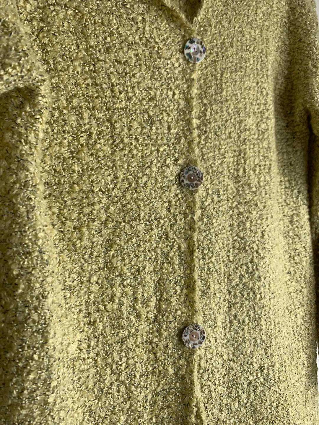 WindiRiver Women Size S Yellow cardigan