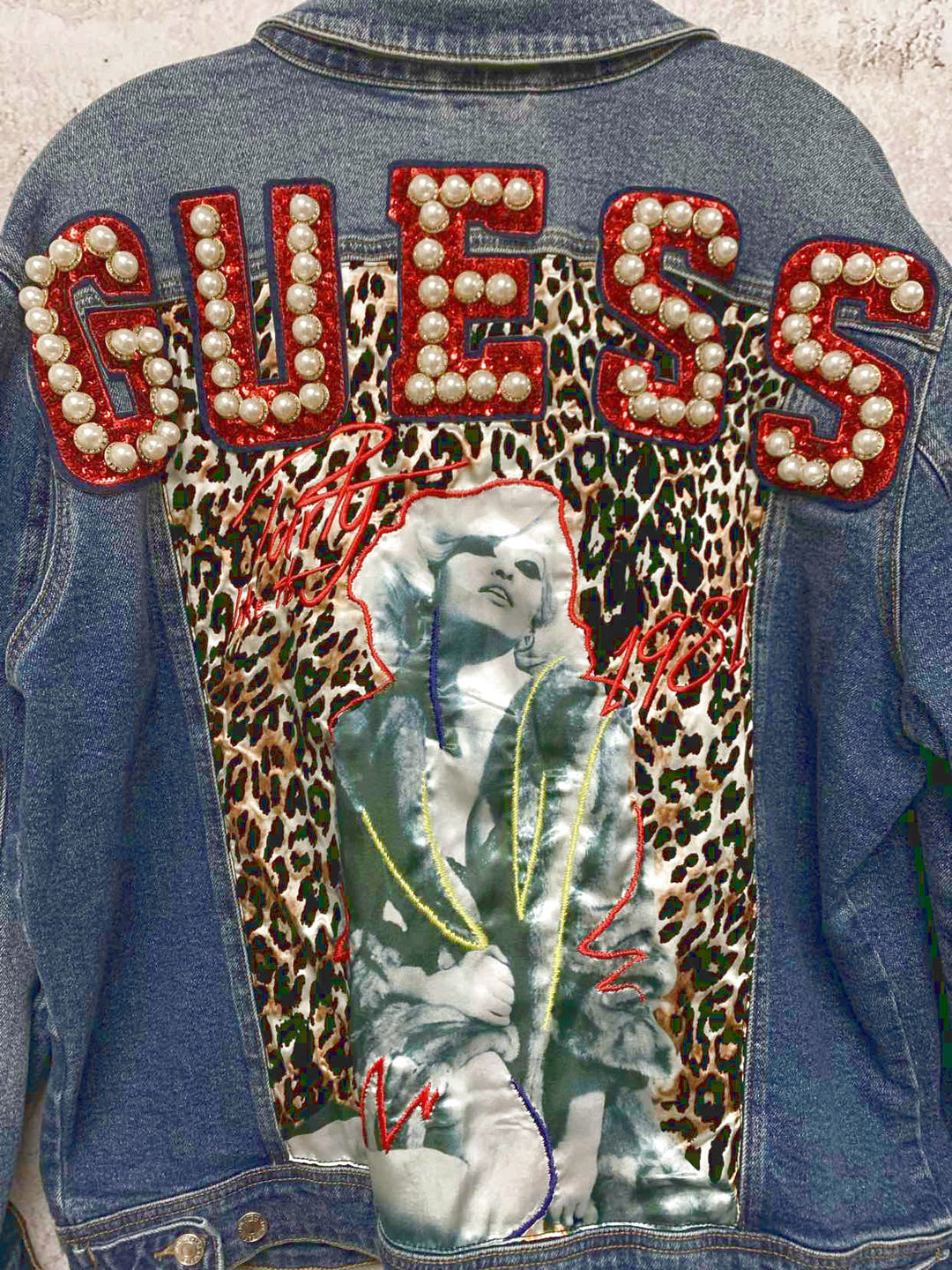 Guess Size XL Denim denim jacket
