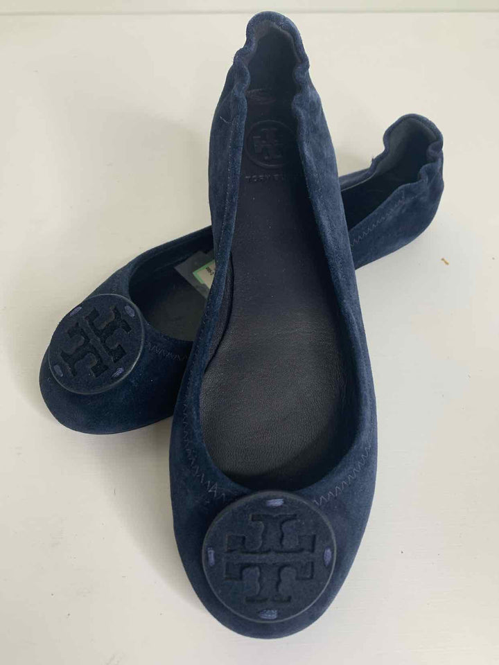 Tory Burch Navy W Shoe Size 6 flat shoe