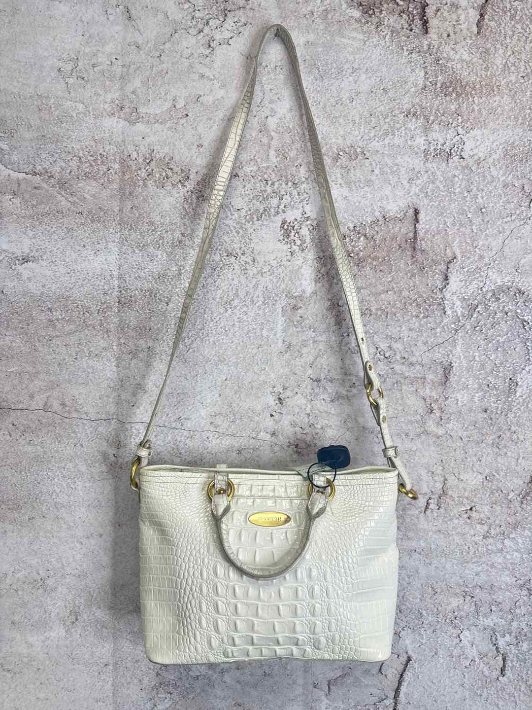 Brahmin White shoulder bag