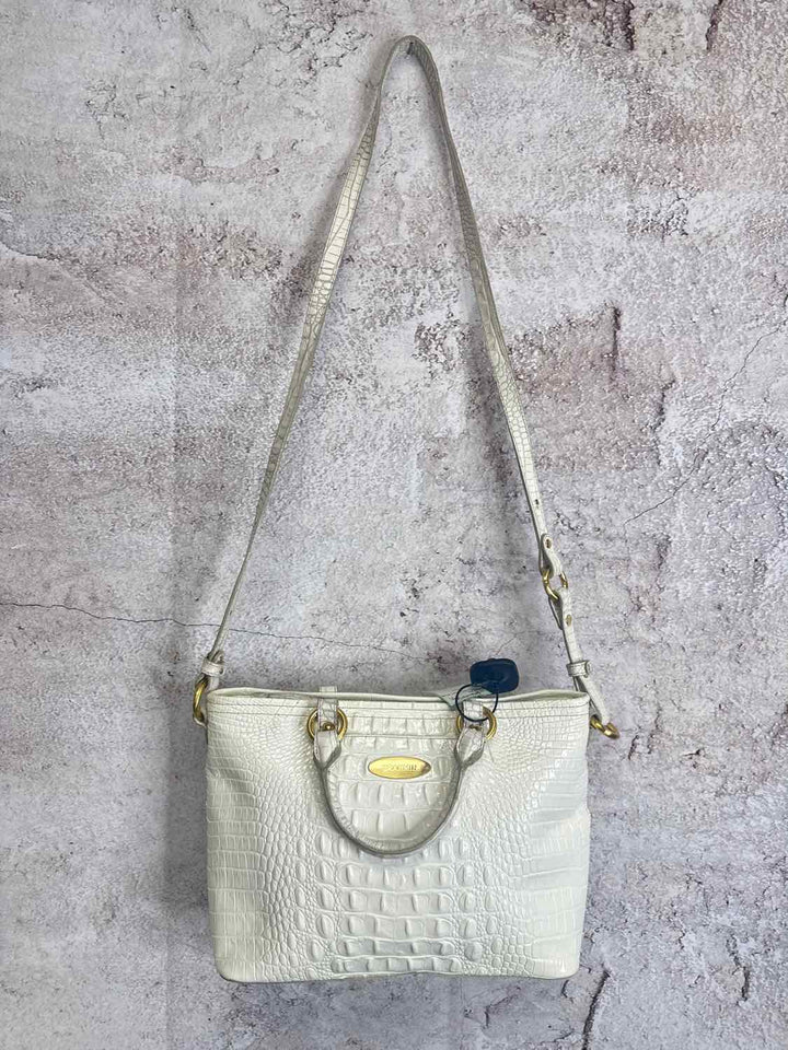 Brahmin White shoulder bag