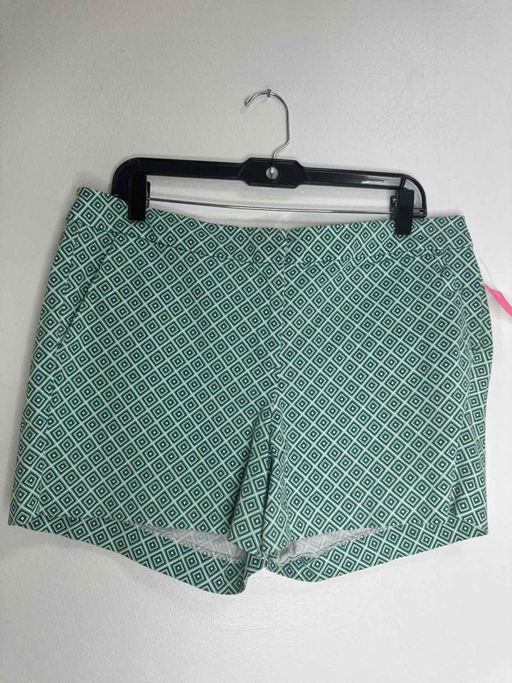 Willi Smith Size 14 Green Shapes casual