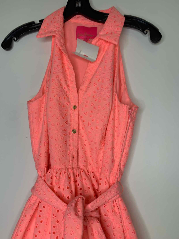 Women Size 0 Lilly Pulitzer Pink sleeveless dress