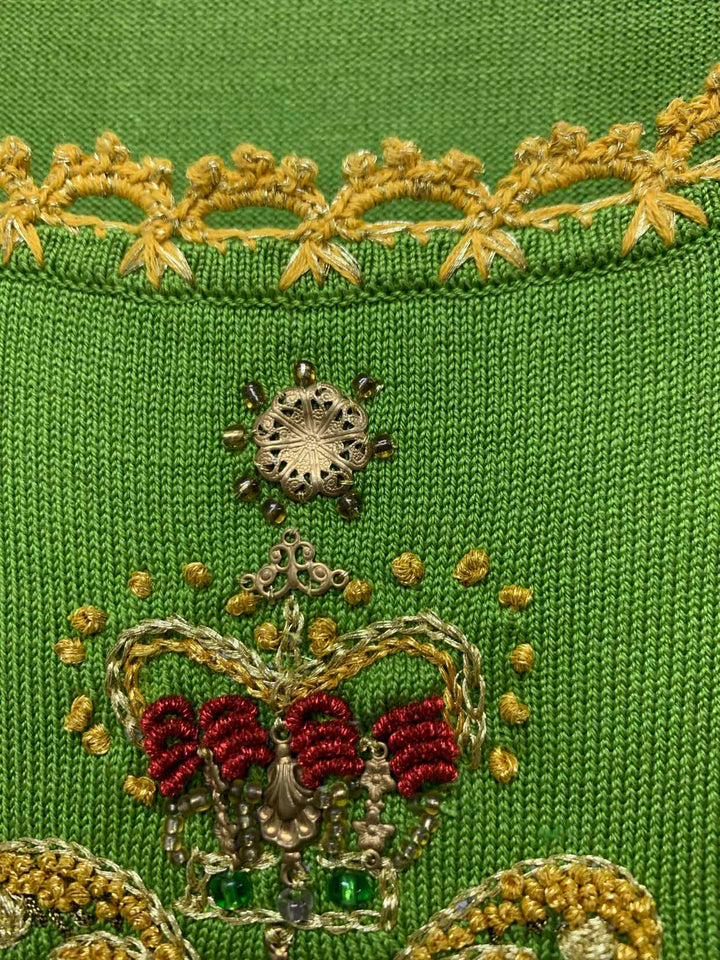 Michael Simon Size S Green NWOT cardigan