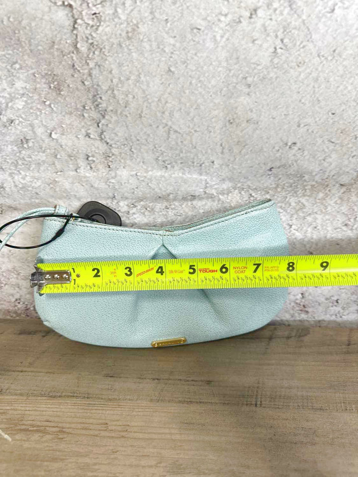 Brahmin Teal wristlet