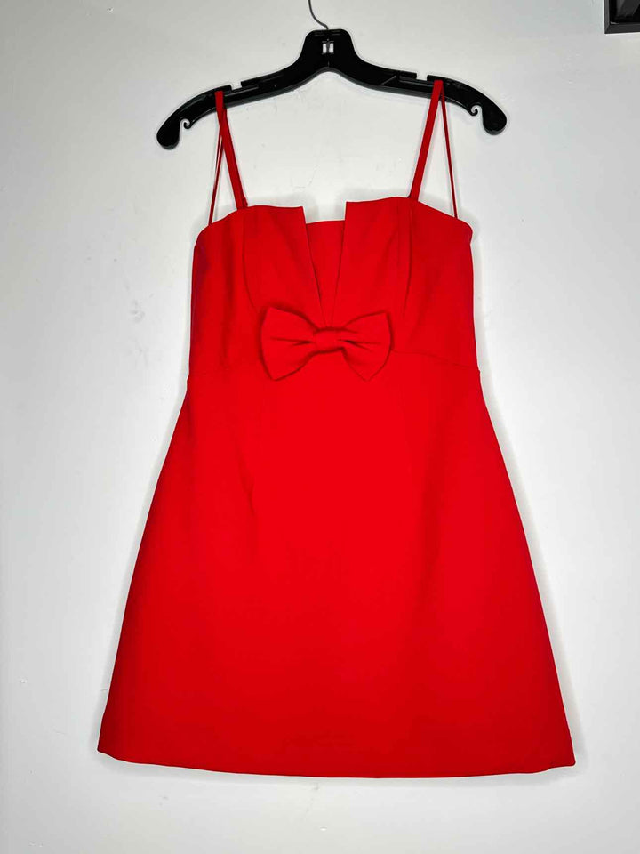 Women Size 6 French Connection Red spaghetti strap dress