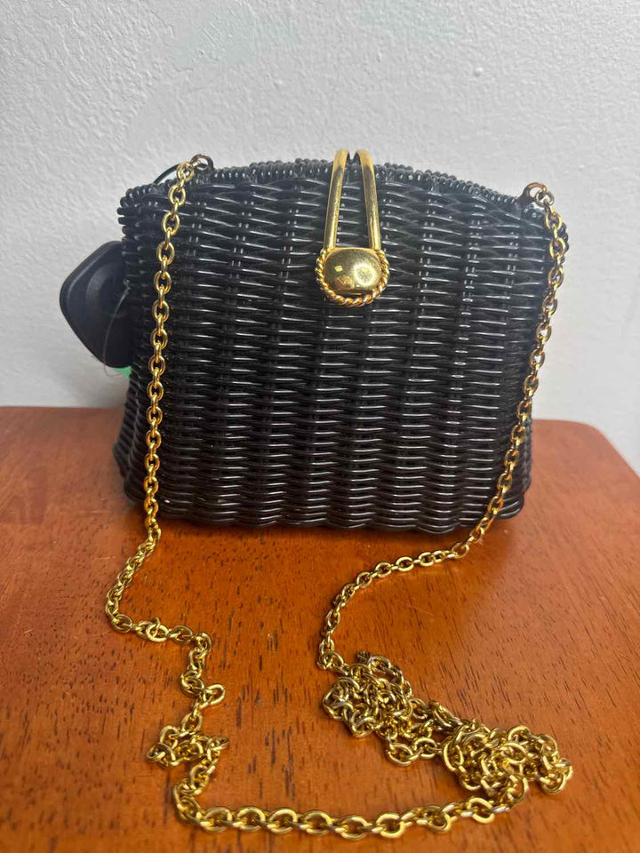 Black evening bag