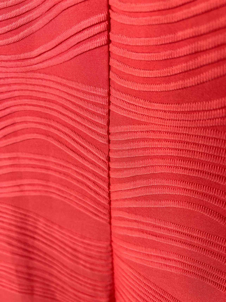 Women Size XL Slinky Brand Salmon sleeveless dress