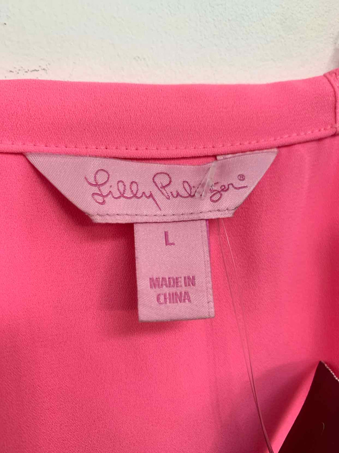 Lilly Pulitzer Women Size L Hot Pink sleeveless